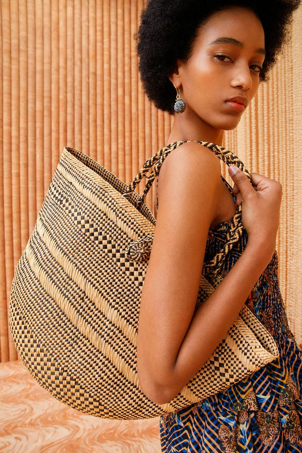 ULLA JOHNSON Marta Large Basket Tote