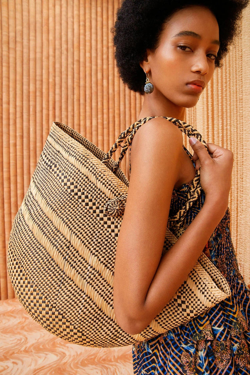 ULLA JOHNSON Marta Large Basket Tote