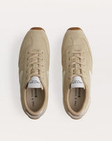 RAG & BONE Slim Retro Runner Sneakers - Macadamia Suede EU39.5