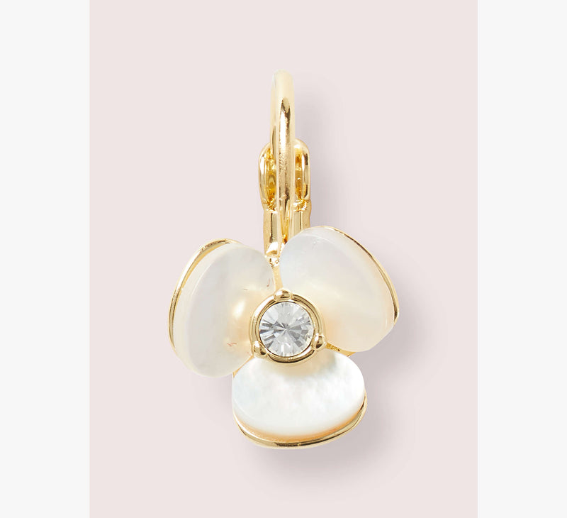 KATE SPADE Disco Pansy Drop Earrings