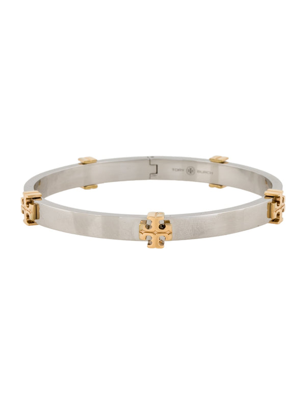 TORY BURCH Classic Logo Hinge Bangle