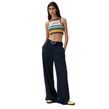 GANNI Wide Leg Trousers - Skycap Sz40 NZ12