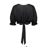 CAITLIN CRISP Krissy Top - Black Sz12