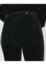 AG JEANS Farrah Velvet Skinny Ankle - Black Sz31