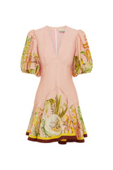 ALEMAIS Papaya Mini Dress - Pink Sz8