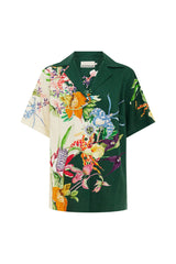 ALEMAIS Aggie Shirt - Green Floral Sz12