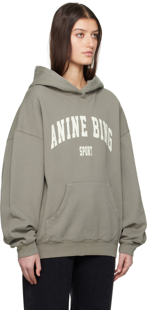ANINE BING Harvey Sweatshirt - Dusty Olive SzL