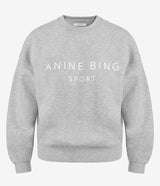 ANINE BING Evan Sweatshirt - Heather Grey SzL