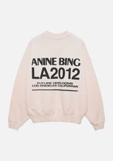 ANINE BING Jaci Sweatshirt Bing LA -  Washed Pink SzL