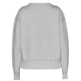 ISABEL MARANT ÉTOILE  Mobyli Flocked Logo Sweatshirt - Grey Sz36 NZ8