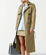 SUPERETTE Charlotte Trench - Khaki  Sz16