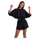 CAITLIN CRISP Krissy Top - Black Sz12