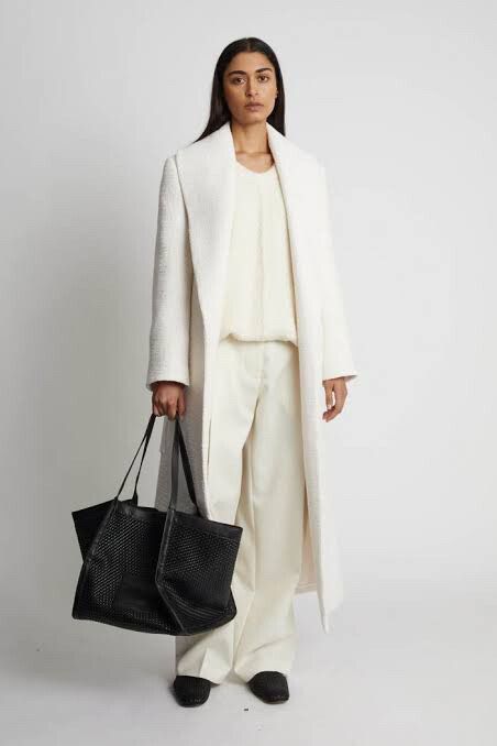 CAMILLA & MARC Elada Coat - Cream Sz S/M