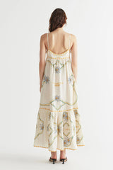 ANTIPODEAN Flower Seeker Sundress - Ivory Sz10