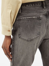 FRAME Le Nouveau Mid-rise Straight Jeans - Grey Sz28