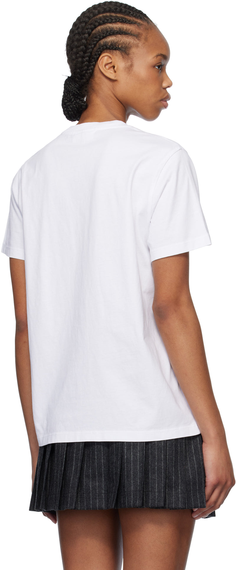 GANNI Graphic Bunny T-shirt - Bright White SzXS