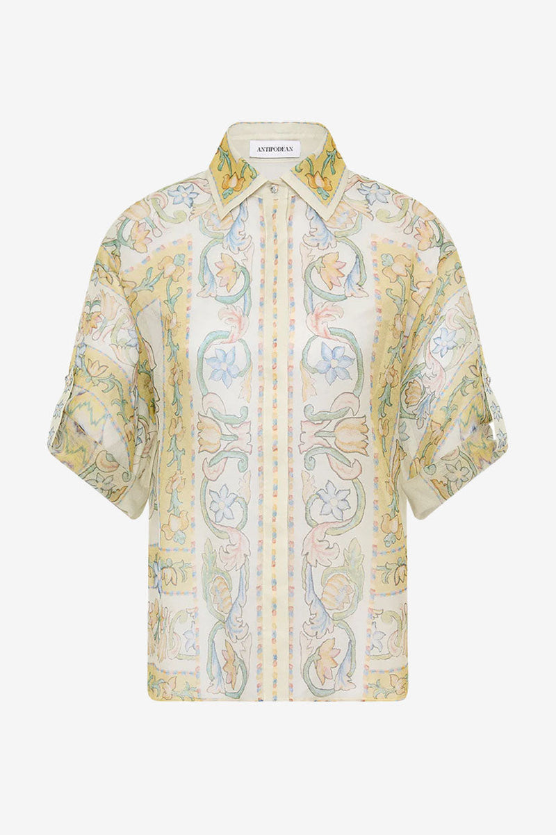 ANTIPODEAN Holiday Shirt - Sun Bloom Sz10