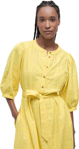 BARBOUR Heidi Dress - Sunray Yellow Sz12