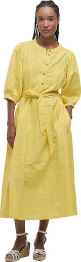 BARBOUR Heidi Dress - Sunray Yellow Sz12