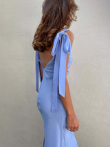 CAITLIN CRISP Wilmer Dress - Blue Sz6