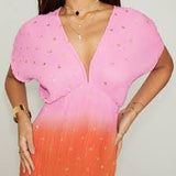 NEVER FULLY DRESSED Elodie Dress - Pink Sz8