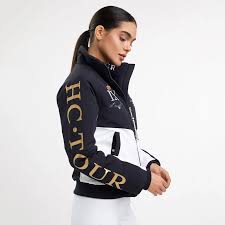HOLLAND COOPER  Team HC Ladies Jacket - White & Navy SzL
