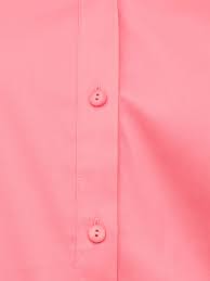 MAX MARA Oriana Cotton Blend Shirt - Pink US8 NZ12