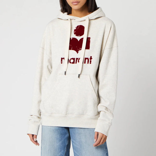 ISABEL MARANT ÉTOILE Mansel Hoodie - Ecru Sz34 NZ6