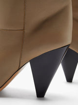 ISABEL MARANT Loens High Boots - Taupe EU38