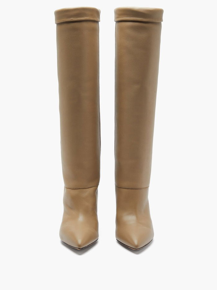 ISABEL MARANT Loens High Boots - Taupe EU38