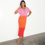 NEVER FULLY DRESSED Elodie Dress - Pink Sz8