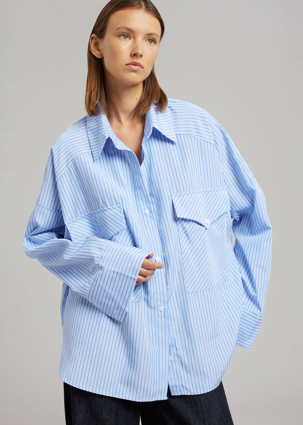 THE FRANKIE SHOP Orson Pocket Shirt - One Size