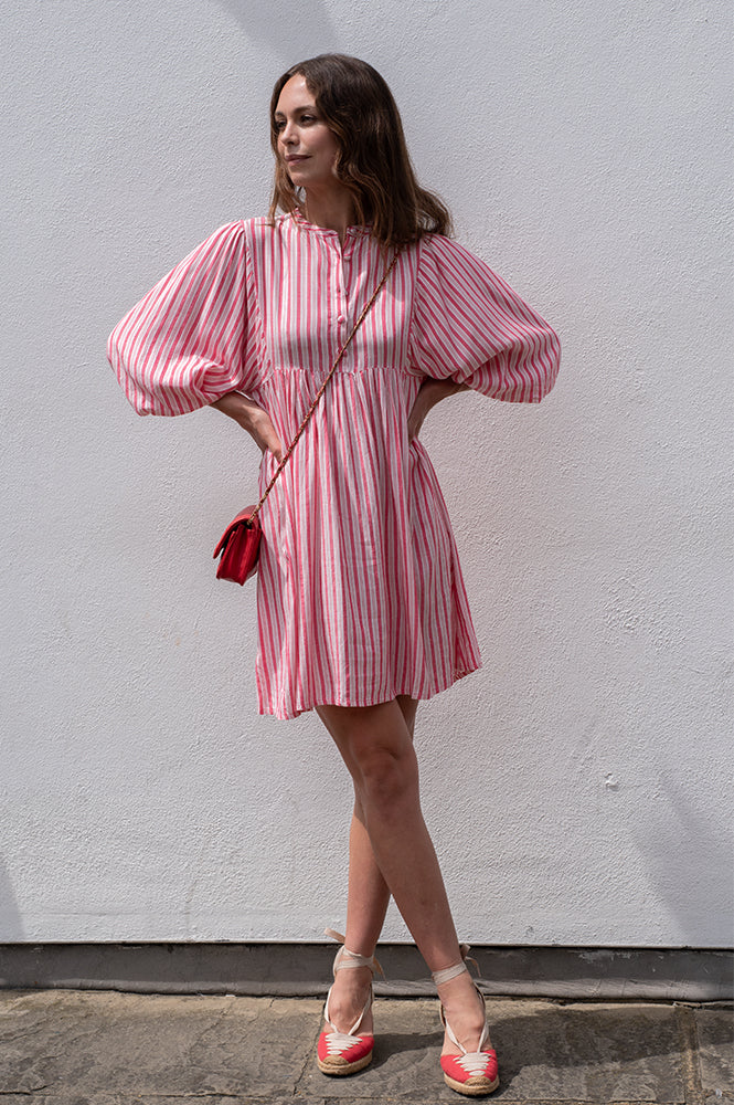PETITE MENDIGOTE Riga Beldy Dress - Blush SzS