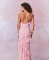 LOVE SHACK FANCY  Rialto Dress - Strawberry Macaroon US2 NZ6