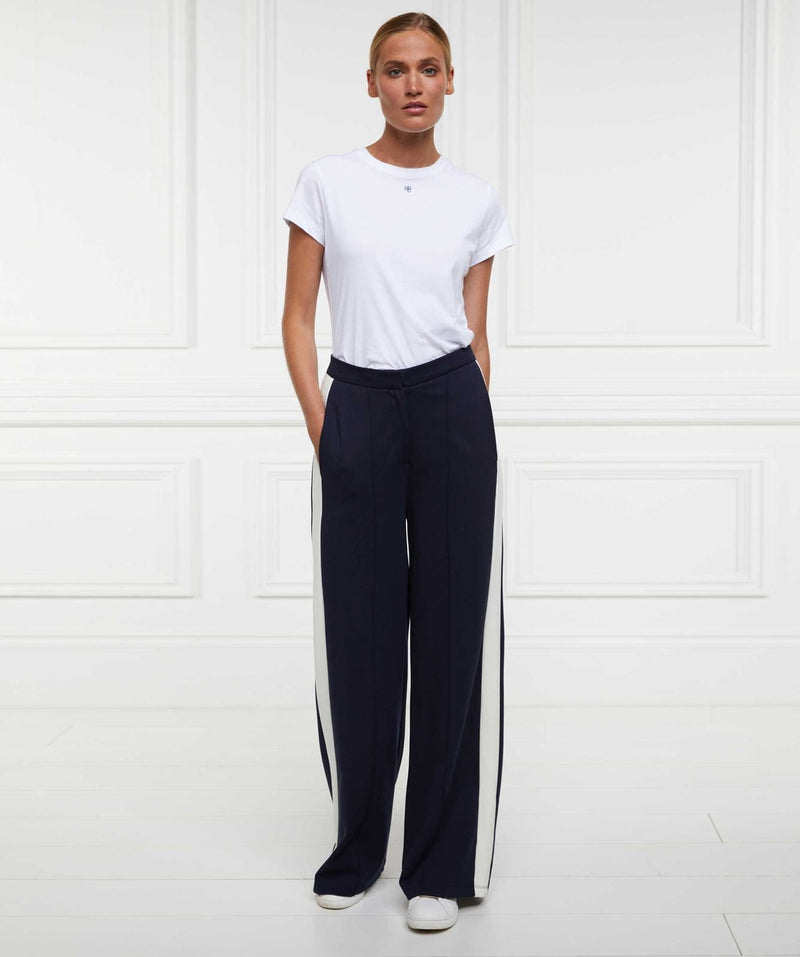 HOLLAND COOPER Wide Leg Pants - Ink Navy SzXS