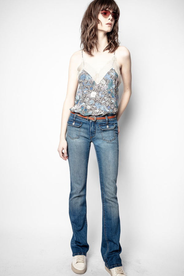 ZADIG & VOLTAIRE  Christy Camisole - Wild Garden SzM