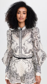 ZIMMERMANN Crush Shirt - Sz3 NZL