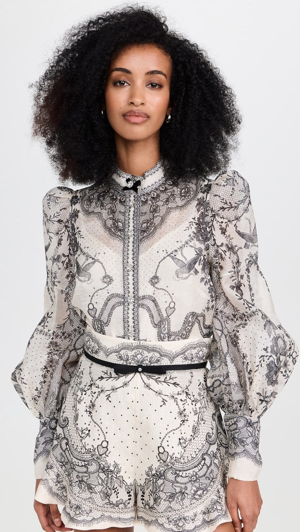 ZIMMERMANN Crush Shirt - Sz3 NZL