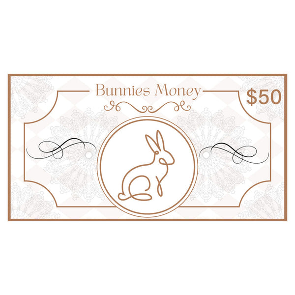 Bunnies Gift Card $50