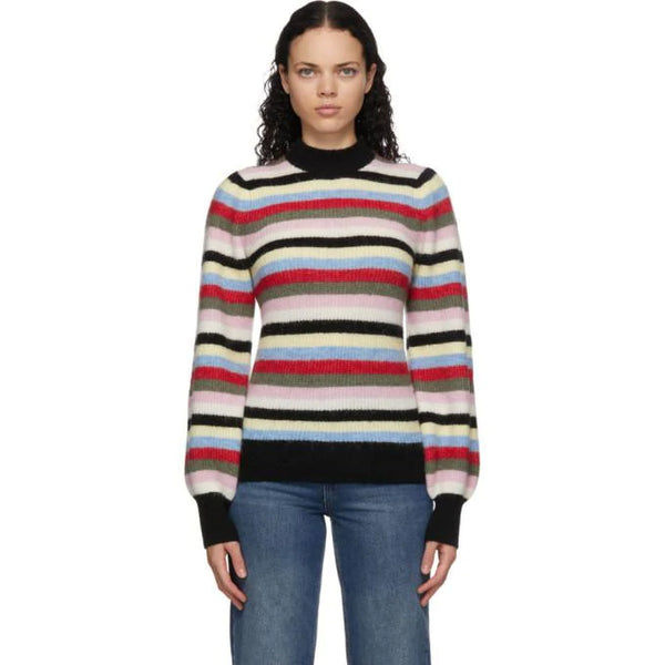 GANNI  Wool Mix Knit - Stripe SzL